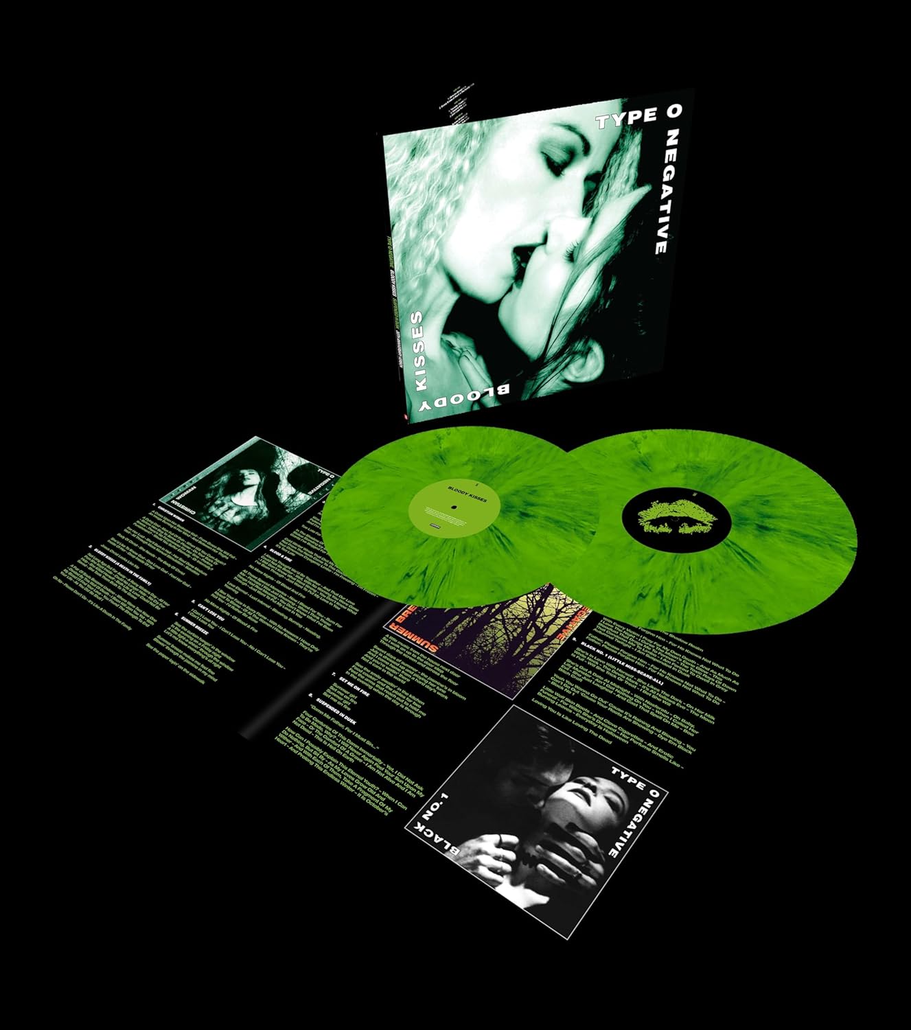 Type O Negative
 - Bloody Kisses (30th Anniversary Edition) (Green & Black Mixed Vinyl)
