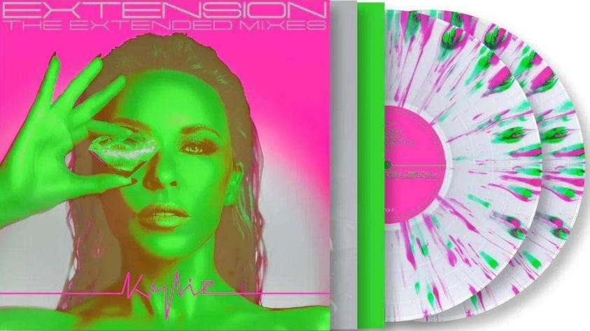 Kylie Minogue
 - Extension (The Extended Mixes) (Clear W Pink & Green Splatter Vinyl)
